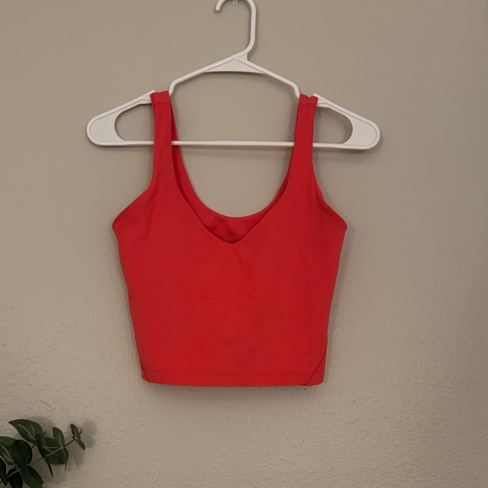 lululemon athletica hot pink align tank